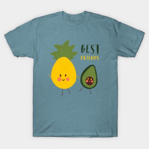 Best friends pineapple and avocado