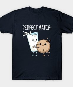 Perfect Match funny milk and cookie lover girl Candy Couple